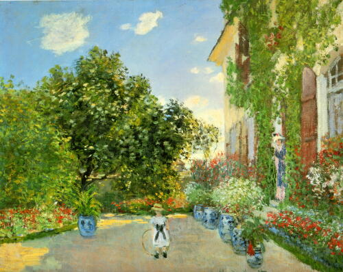 モネ　アルジャントイユの画家の家