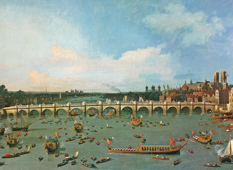 カナレット　ベネチア運河